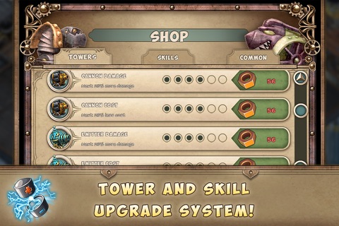 Iron Heart: Steam Tower TD screenshot 3