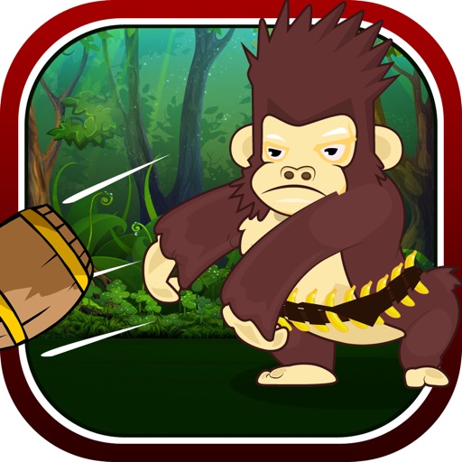 Barrel Ninja King Kong - Banana Monkey Endless Jumper