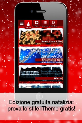 iTheme - Xmas Edition - Themes for iPhone and iPod Touch screenshot 2