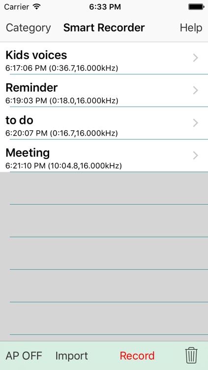 Smart Recorder DE Classic - The transcriber and voice recording app
