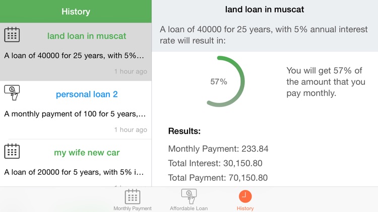 Loans Calculator and Manager screenshot-3