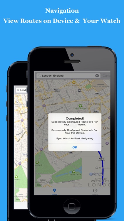 Watch Navigation Map Route Finder