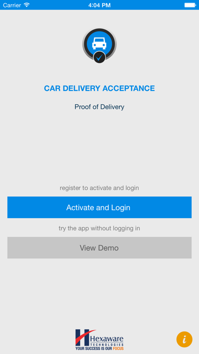 How to cancel & delete Car Delivery Acceptance from iphone & ipad 1