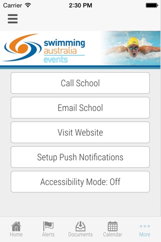 Swimming Australia Events screenshot 4