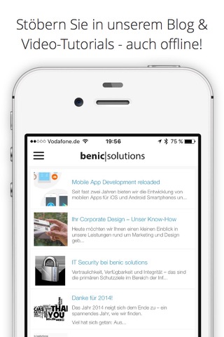 benic|solutions - IT Consulting, Webdesign, Apps & Marketing screenshot 4
