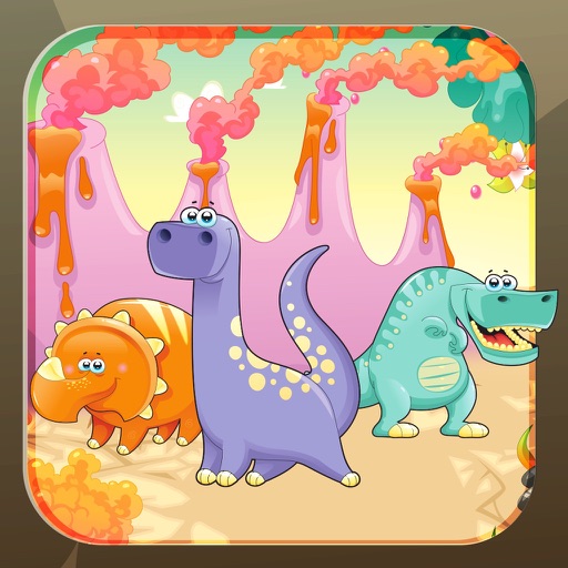 dinosaurs Volcano Escape iOS App