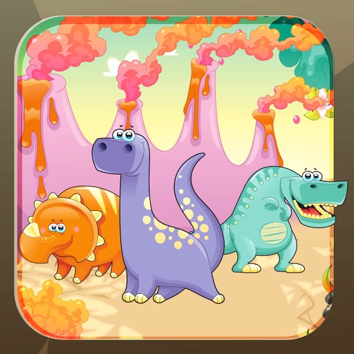 dinosaurs Volcano Escape icon