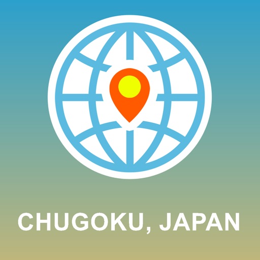 Chugoku, Japan Map - Offline Map, POI, GPS, Directions icon