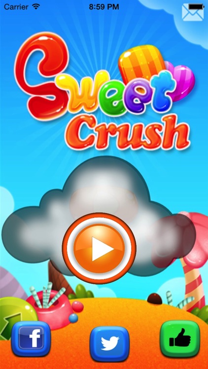 Sweet Crush Star-Match 3 Story Mania, Clash Pop and Dash the Yummy Gummy with Friends - A Top Free Game! screenshot-4