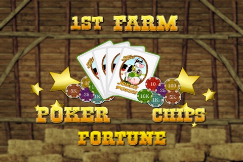 1st Farm Poker Chips Fortune Pro - Good casino card game screenshot 4