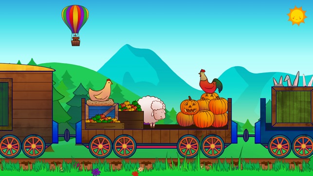 Animal Train for Toddlers(圖5)-速報App