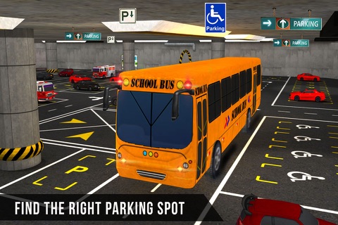 Multilevel School-Bus Driver: A Multi-Storey Parking Simulator screenshot 2