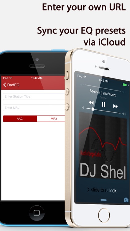RadEQ - Equalizer for Streaming online Radio