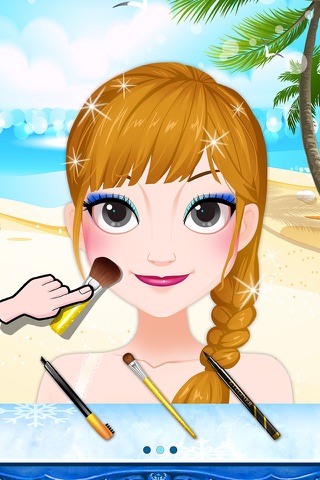 Frosty Princess - Summer Beach Party screenshot 3