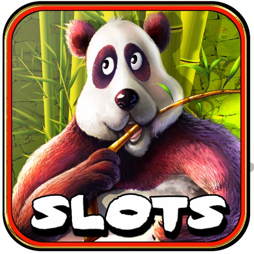 Breakaway panda featured in Glorious Bamboo forest - Slots! iOS App