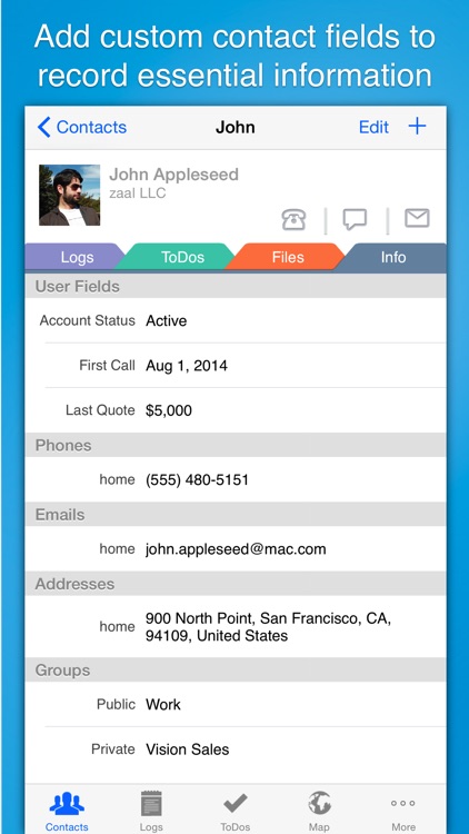 Contacts Journal CRM: Build Business Relationships