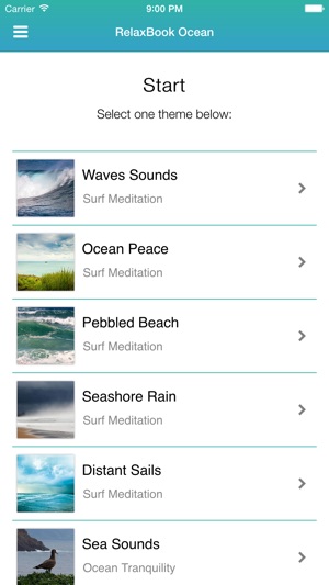 RelaxBook Ocean - Sleep sounds for you t