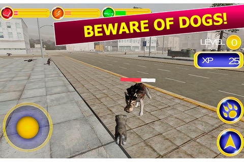 Street Cat Survival Simulator 3D screenshot 3