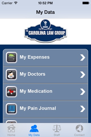 The Carolina Law Group Injury App screenshot 3