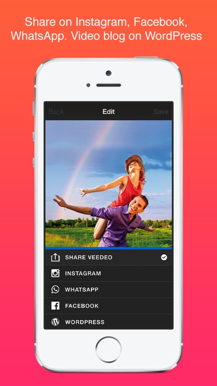 Veedeo - Music Video Editor for Instagram, Hyperlapse, Selfie screenshot-4