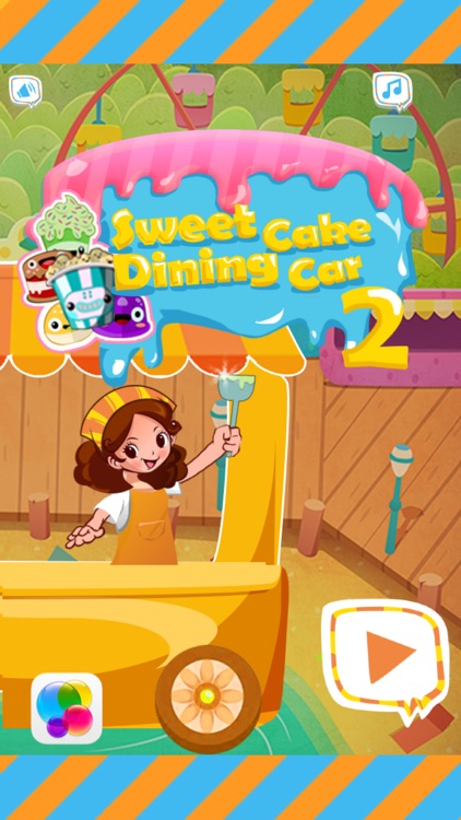 Sweet Cake Dining Car 2 Free - Girl cooking matching blast puzzle game