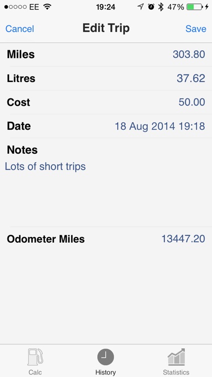 MPG Calc screenshot-3