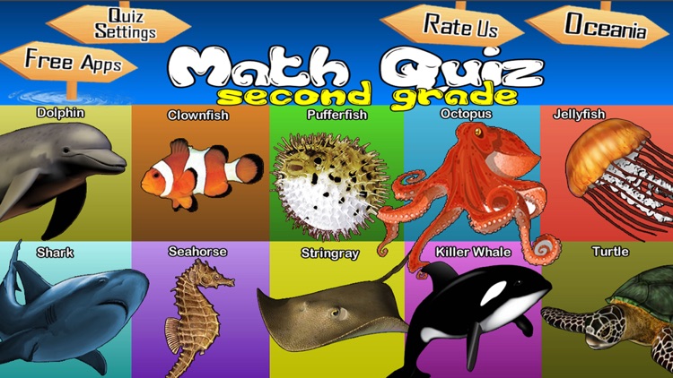 Animals Learn Mathematics - Second Grade