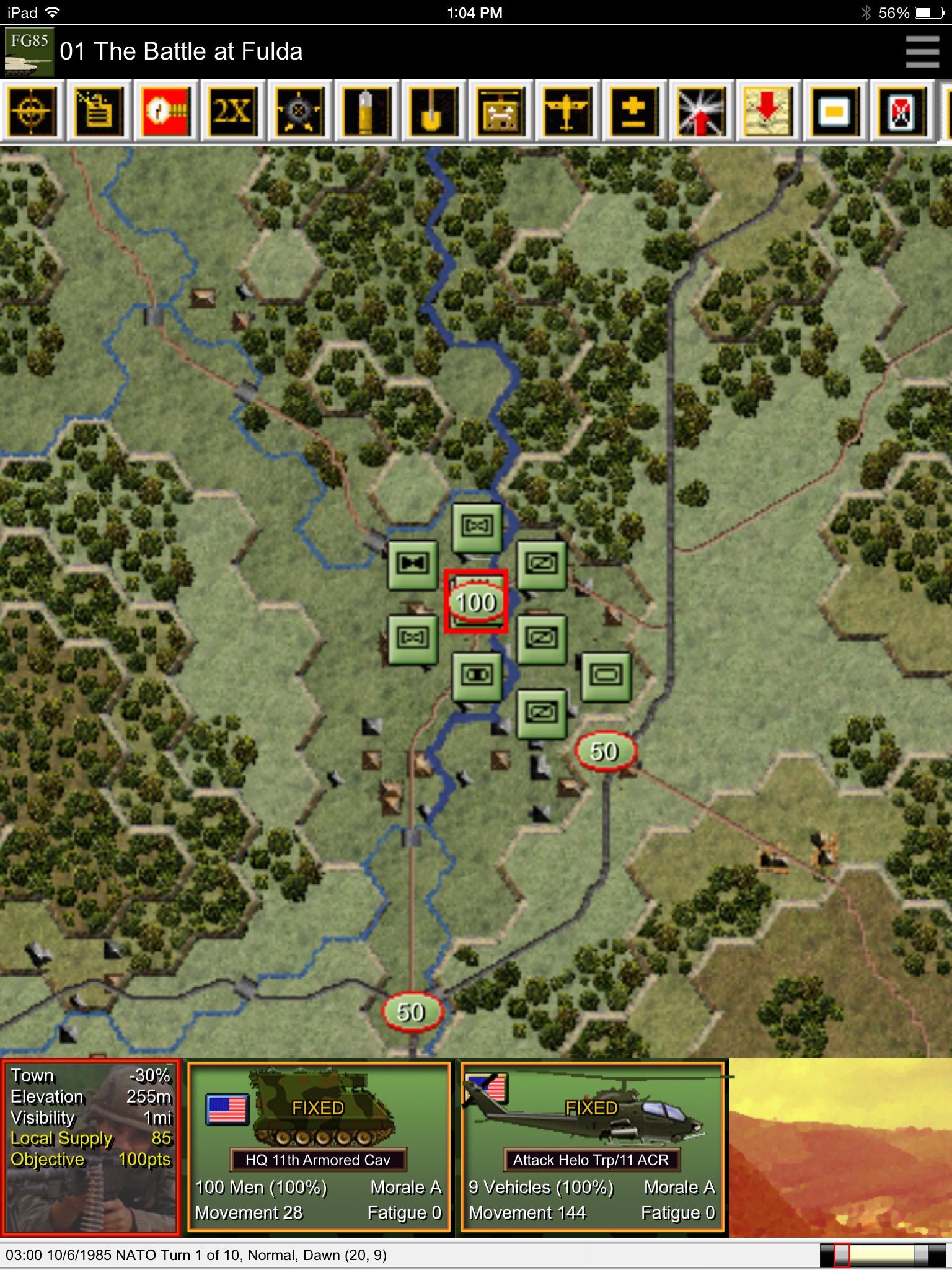 Modern Campaigns - Fulda Gap '85 screenshot 2