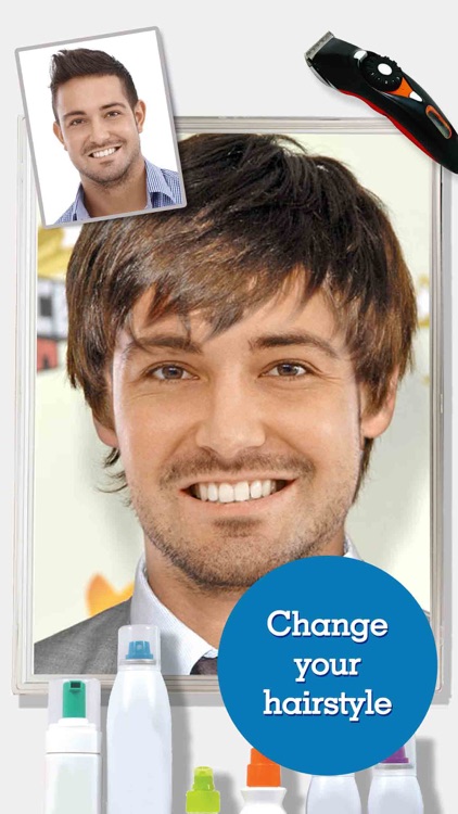 FACEinHOLE® Hairstyles for Men - Change your haircut and try a cool new look screenshot-3