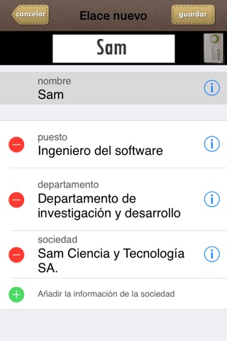 samcard- business card scanner screenshot 4