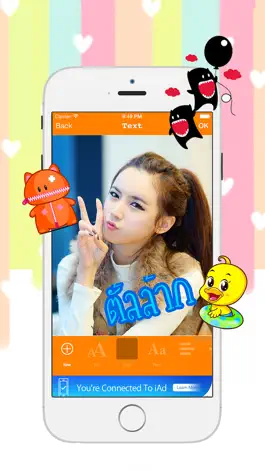 Game screenshot Cute Photo Sticker3 apk