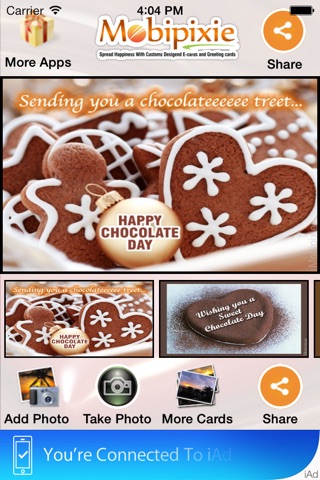 Chocolate Day eCards &Greetings screenshot 3