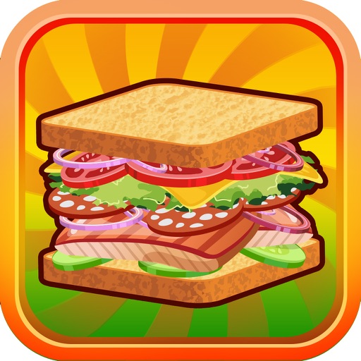 Sandwich Lunch Food Maker Mania - sim mama story & make cooking dash games for kids