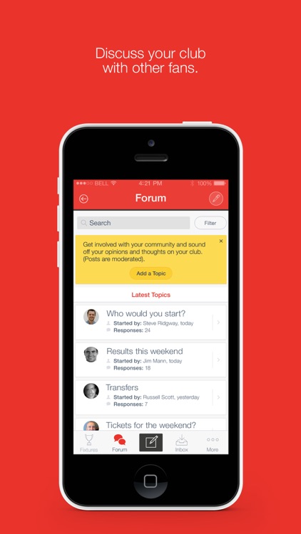 Fan App for FC United of Manchester