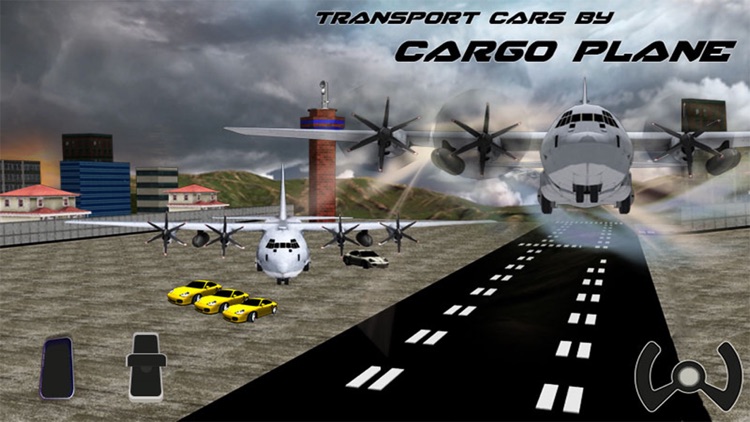 Car Transporter Cargo Plane - 3D Vehicle Transport Airplane &  Flight Simulator screenshot-3