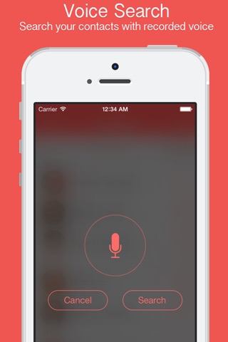 Voice Contacts screenshot 2