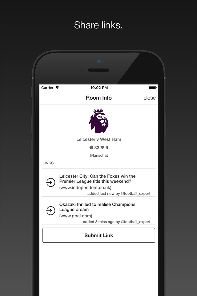 Fanschat - Football/Soccer Live Scores & Live Chat screenshot 4