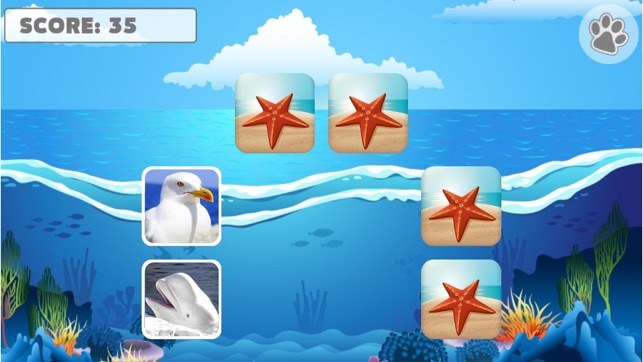 Animal Memory Matching Games for kids(圖5)-速報App