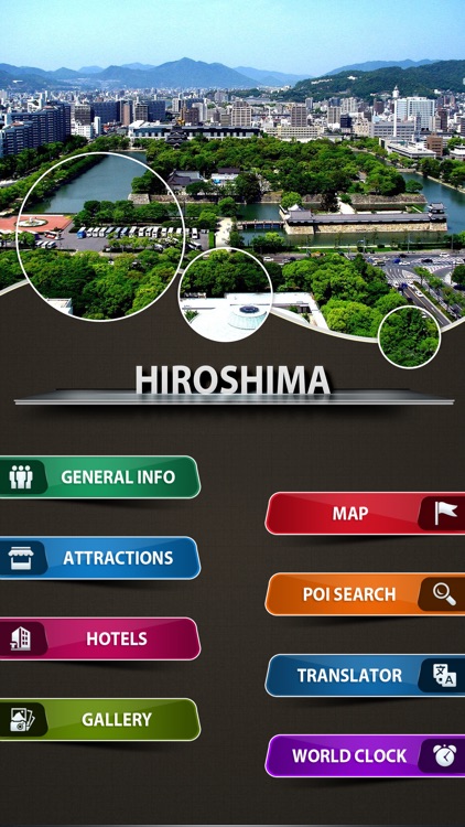 Hiroshima City Offline Travel Guide