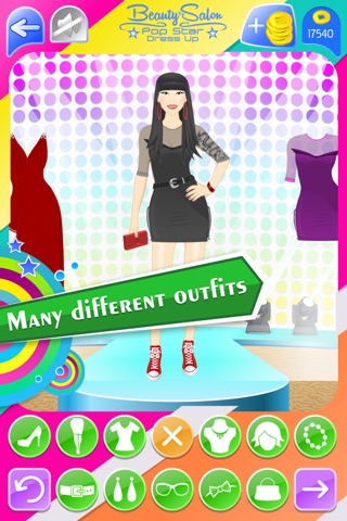 Beauty Salon – PopStar Fashion Stylist! Makeup, Hairstyle & Dress Up Game screenshot 3