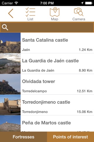 Castillos y Fortalezas de Jaén screenshot 2