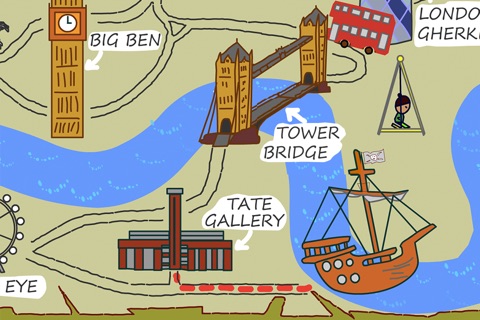 Treasure Hunt Map London screenshot 2