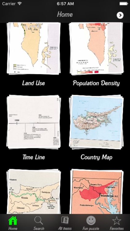 Map of the Middle East