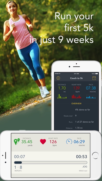 Go 5k (GPS & Pedometer) - Couch to 5k plan screenshot-0