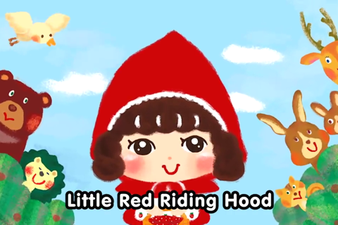Little Red Riding Hood (FREE)   - Jajajajan Kids Songs & Coloring picture books series screenshot 2