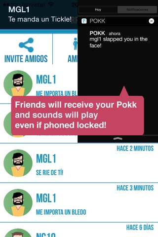 POKK -The Most fun messaging app and Free! chat with friends! screenshot 2