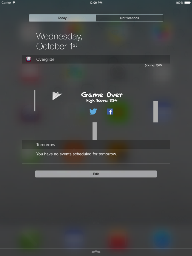 ‎Overglide - Widget Game Screenshot