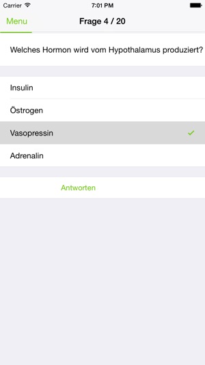 Medizin Quiz - Med Aufnahmetest(圖3)-速報App