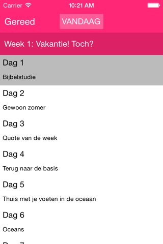 Sestra Zomerapp screenshot 3