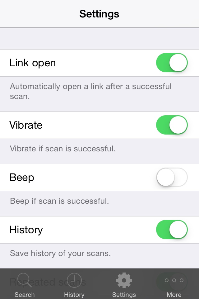QR and Barcode Scanner Reader Free screenshot 2